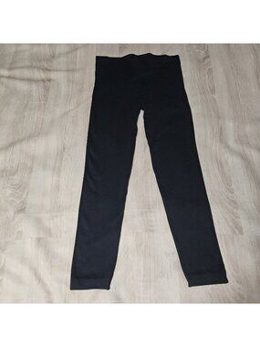 Spanx Size Xl Black Ankle Length Leggings